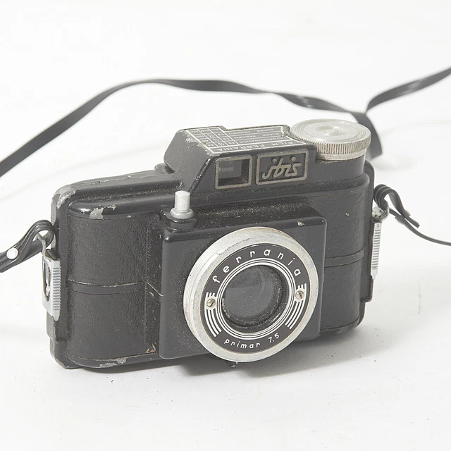 APPAREIL PHOTO ANCIEN FERRANIA ibis 6/6 gris primar 85 pour collection
