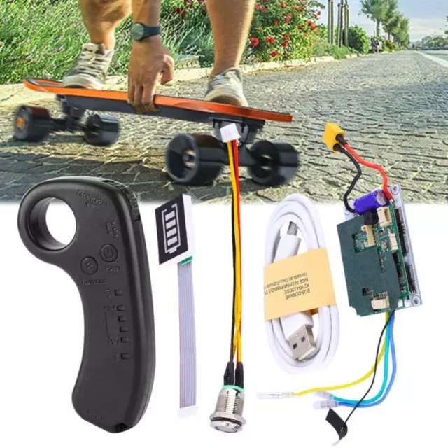 Wireless Remote Single Drive Electric Skateboard Longboard Controller Kit