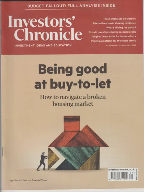 Investors Chronicle 30 Sep-6 Oct 2022 Being good at buy-to-let