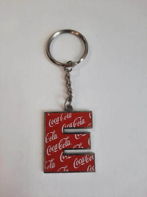 Coca-Cola Letter E Keychain