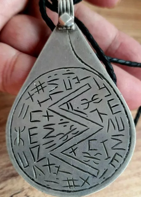 Necklace Berber Amazigh Morocco Vintage Old Silver Moroccan Pendants 20 Grams