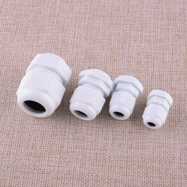 20pcs M12 M16 M20 M25 Strain Relief Cord Grip Cable Gland Lock Nut Dustproof