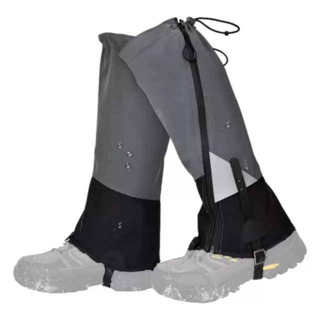 Outdoor Hiking Boots Cover Gaiters Waterproof Leg Protection Snake Snow Leggings