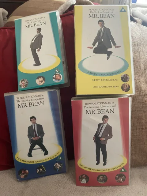 Mr Bean Xxx Videos - MR BEAN COLLECTION VHS Videos X 5 See Description Â£3.00 - PicClick UK