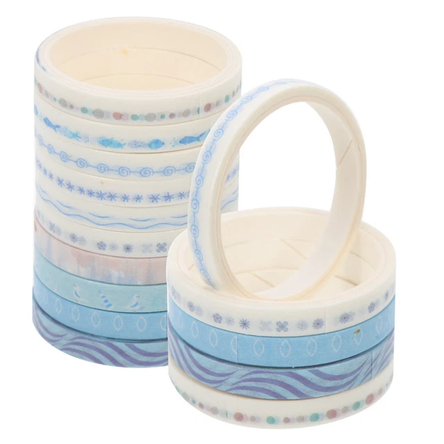 30 rollos decorativos Washi Minuteess Bapes Scrapbook hágalo usted mismo cintas delicadas Washi