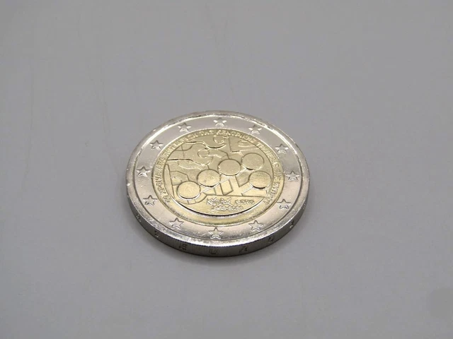 2023 Cyprus 2 Euro Commemorative Coin – 60 Years Central Bank – UNC Bi-Metallic