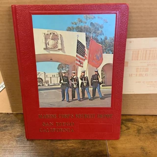 Marine Corps Recruit Depot San Diego Ca Yearbook 1984 Second Battalion  11th 1st