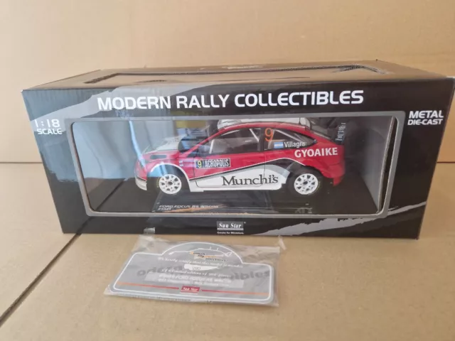 Sun Star, Ford Focus RS, WRC08 (Munchis), 1:18 2