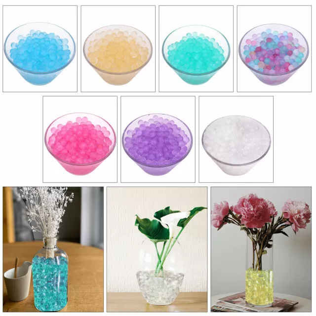 Glitter Water Beads Aqua Gel Crystal Bio Gel Balls Vase Centrepiece Gift Wedding