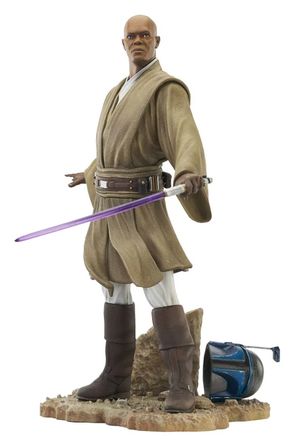 Star Wars Episode II statuette Premier Collection Mace Windu Gentle Giant