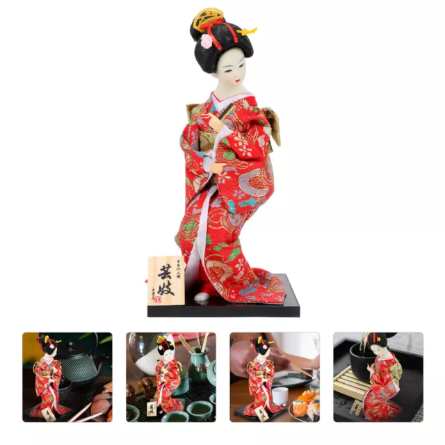 Kimono-Puppe Asiatische Dekoration Für Zu Hause Geschenke Mädchen Alte Statue