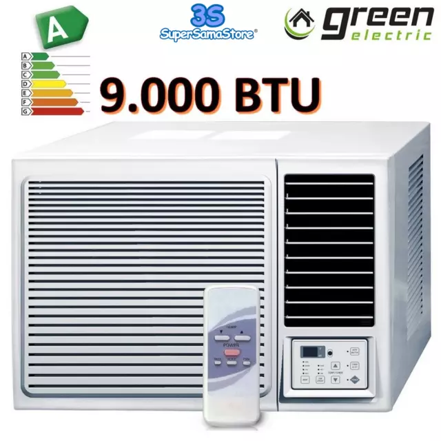 3S Climatiseur Monobloc Encastré Green Electric 9000 Btu Pompe À Chaleur
