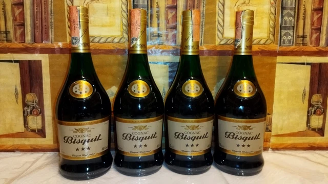 1x Cognac Bisquit Dubouche 70cl 40% Anni 80 Imp. F.lli Ramazzotti