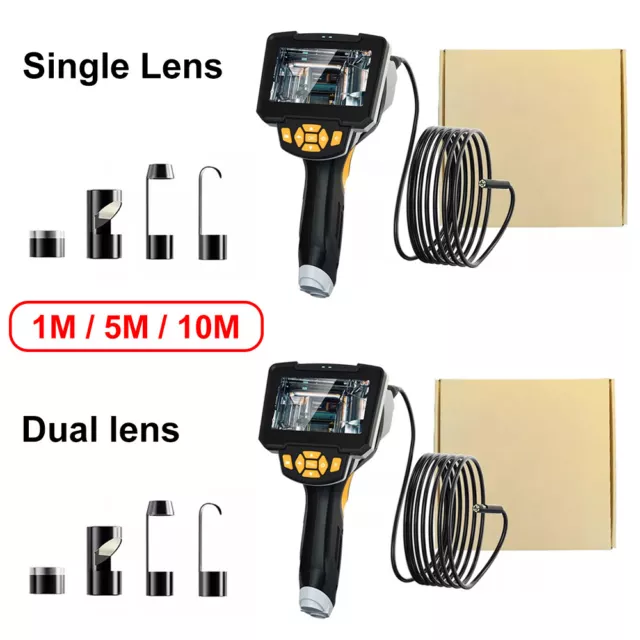 4.3'' LCD Endoskop Inspektionkamera Rohrkamera kanalkamera Endoscope 1m/5m/10m