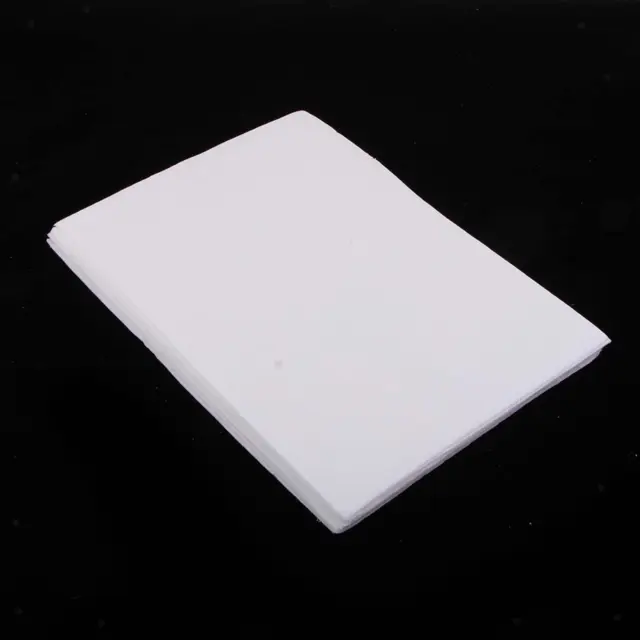10x papel de horno papel de fusión caliente papel de revestimiento herramienta de cerámica resistente papel de fibra cerámica