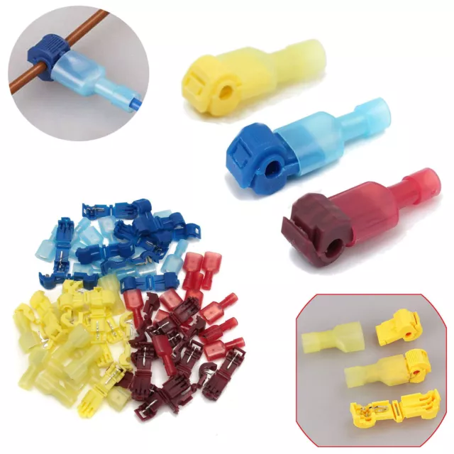 Scotch Lock Quick Splice Wire Connectors Electrical Cable Joints Crimp Terminals