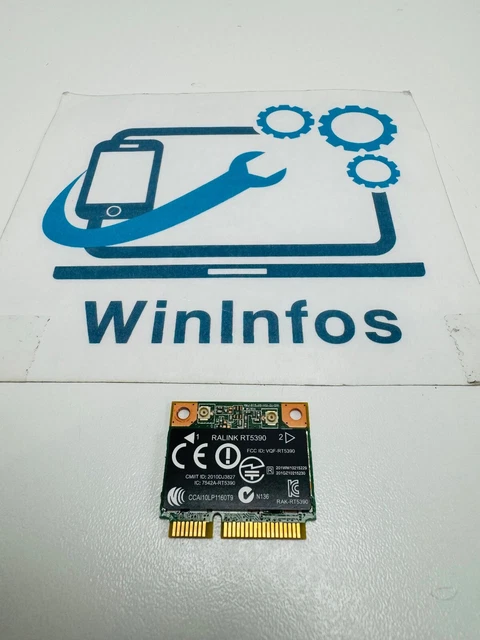 Carte Wifi RT5390 Wireless WIFI Wlan Card HP Pavilion G7-2000 (G7-2202sf)