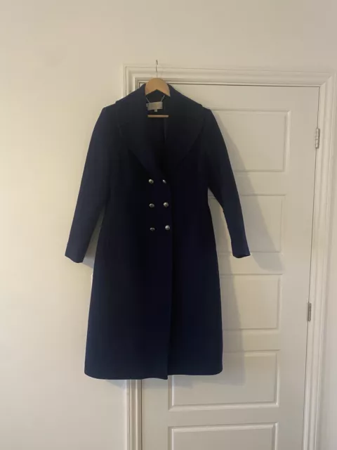 HOBBS NAVY LADIES Coat Size 12 30.00 PicClick UK