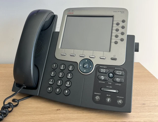19 x LOT - Cisco 7975 CP-7975G Unified IP VOIP Office Business Telephone Phone