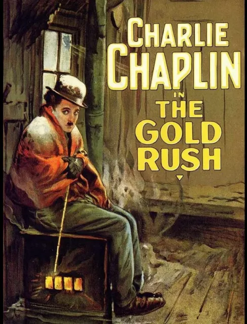The Gold Rush -  Chaplin Standard Std  8Mm B/W Silent 8X200Ft Cine Film Feature