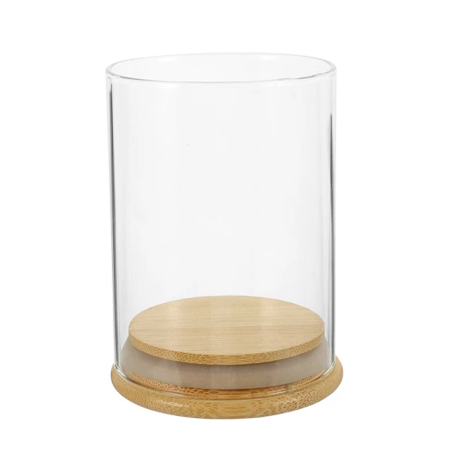 1 Set Clear Candle Tube Cover Windproof Candle Cover