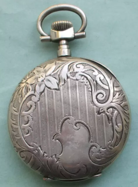 MONTRE GOUSSET HOMME Ancienne Argent Massif