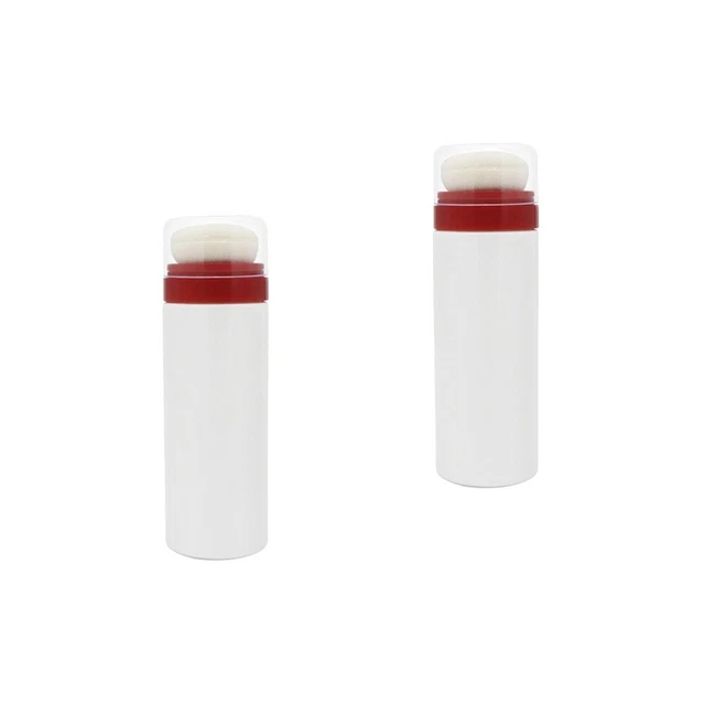 Conjunto de 2 piezas de maquillaje en polvo con soporte en polvo suelto para niños maquillaje compacto pintura
