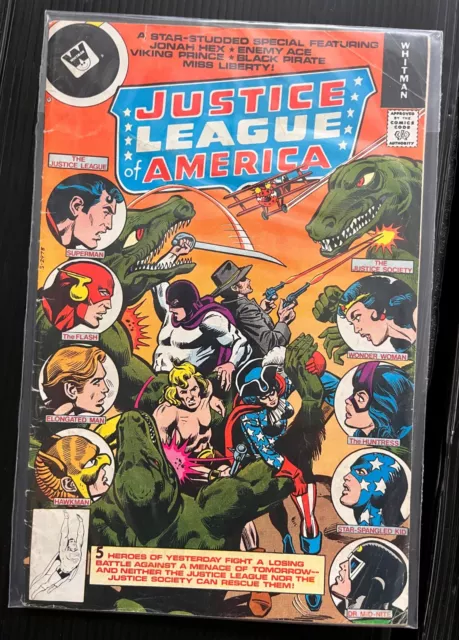 JUSTICE LEAGUE OF AMERICA 160 (Whitman variant, JLA JSA annual team-up) 1978