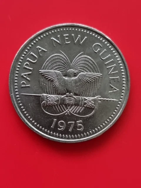 1975 PAPUA NEW Guinea 20 Toea - Appears Uncirculated $6.00 - PicClick AU