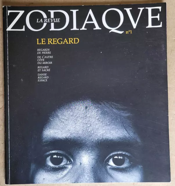 La Revue Zodiaque n° 1 Le Regard 1998
