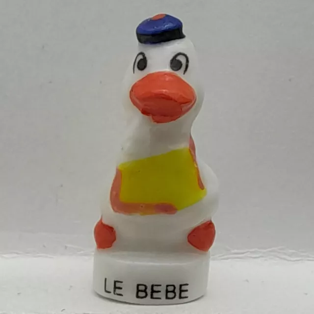 Fève Le Bébé Oie en porcelaine Pasquier Nordia 2004 (B17C)