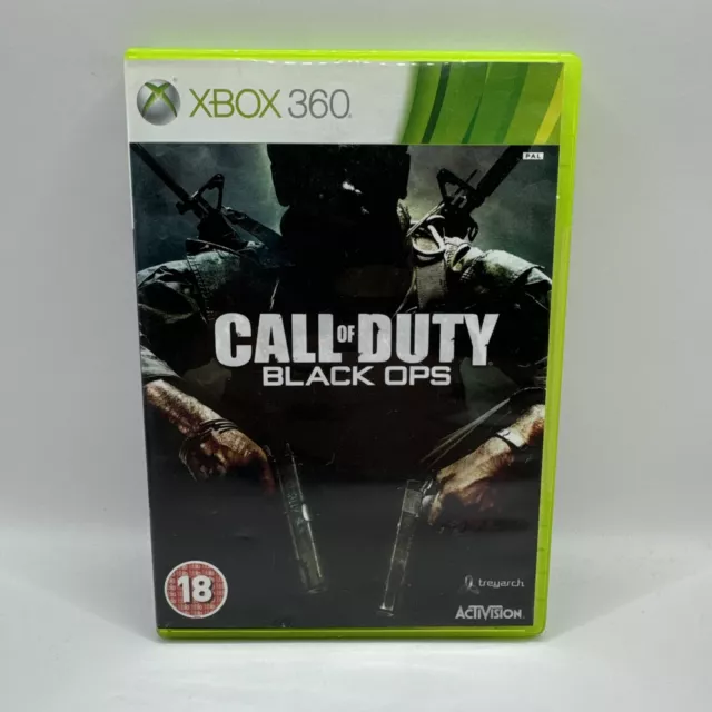 Call of Duty: Black Ops Xbox 360 2010 Shooter Activision VGC Free Post