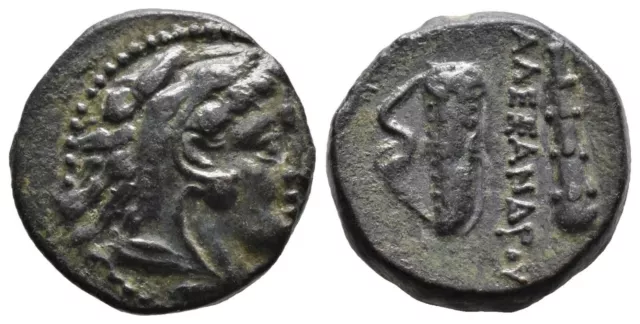 Mazedonien Alexandre III Le Großer - Einheit Bronze Amphipolis 336-323 v. Chr. 3