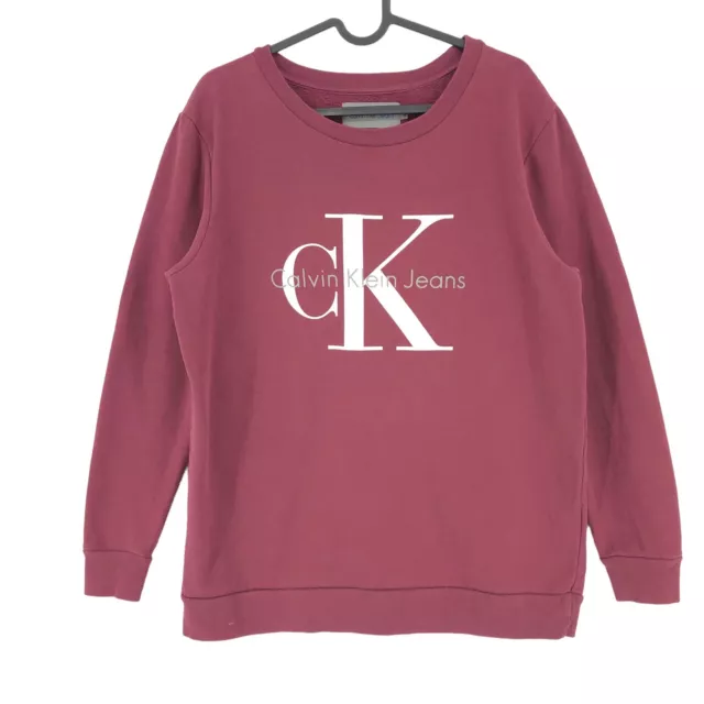 Calvin Klein Jeans Uomo Maglione Girocollo Maglione Pullover Taglia M