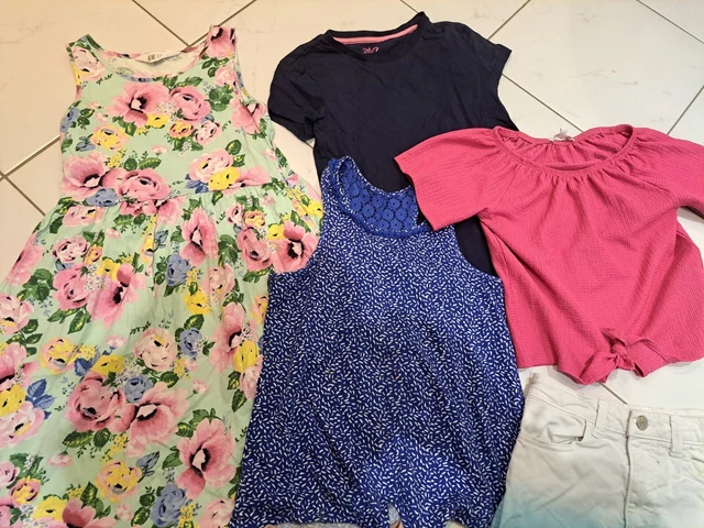 Girls Summer Clothes Bundle Age 8-9 Years 2