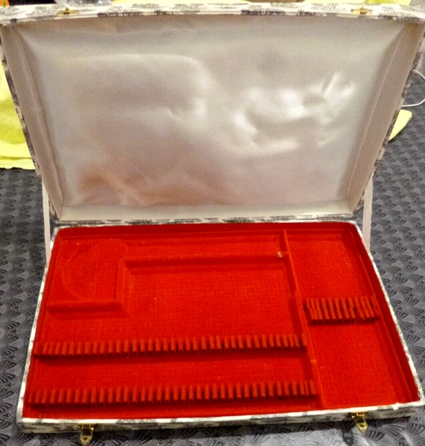 COFFRET ÉCRIN BOITE vide pour ménagère 37 piéces , couverts . EUR 20,00