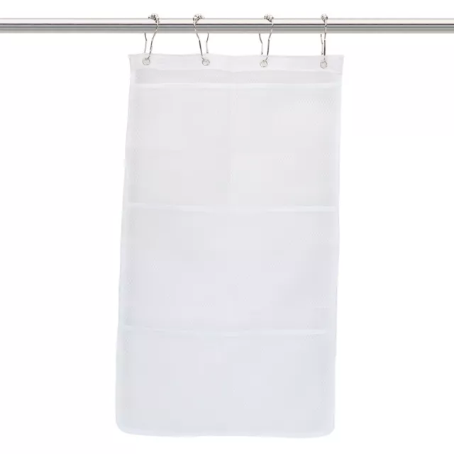 (Clip Hook)Hanging Mesh Bath Shower Organizer Large Shower Caddy Bathroom Acc XL