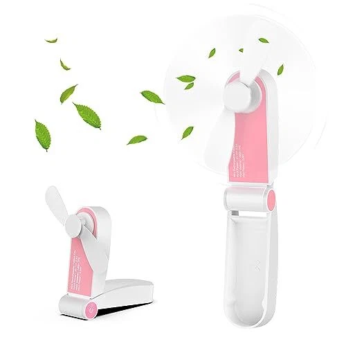 Hianjoo Mini Ventilateur de Poche Pliable Portatif Ventilateur De Poche Recha...