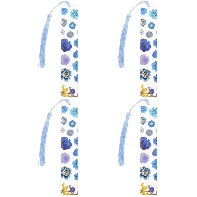 4 un. marcadores de poxi floral seca marcadores laterales de flores secas flores