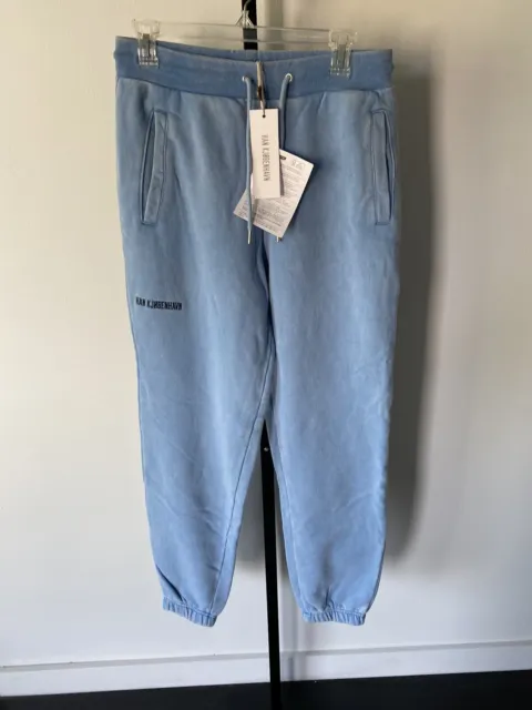 Han Kjobenhavn Men’s Sweatpants Color Code Faded Blue Size Medium NWT