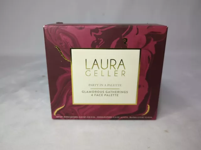 LAURA GELLER PARTY in a Palette Glamorous Gatherings 4 Face Palettes - New  $49.14 - PicClick AU