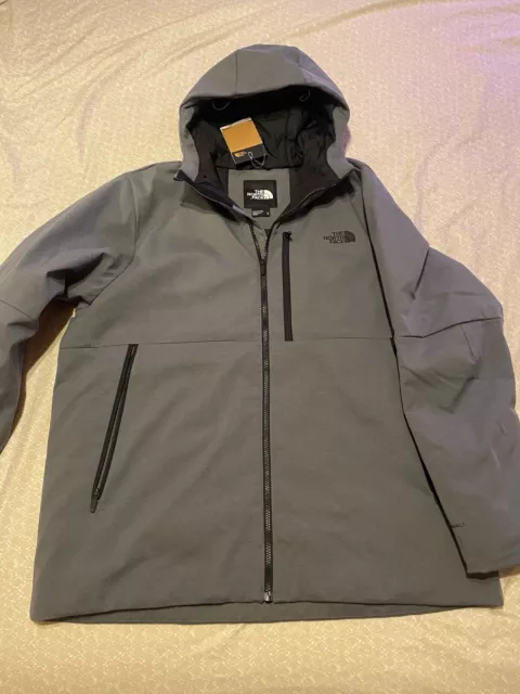 THE NORTH FACE Apex Elevation Hooded Jacket Men's Size XL Gray