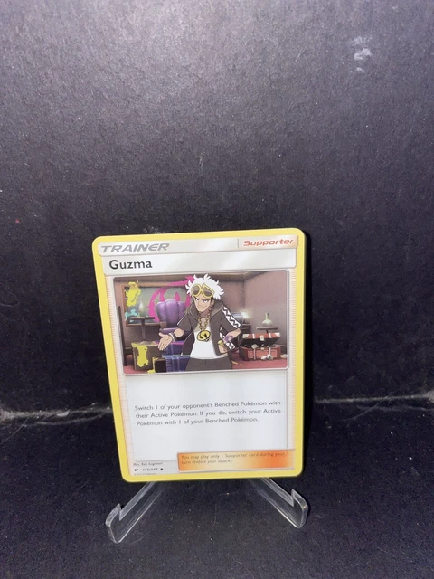 Guzma 115/147 - Burning Shadows - Uncommon - Pokemon Card TCG
