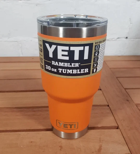YETI TUMBLER 30OZ Rambler w/Magslider Lid Limited Edition King Crab