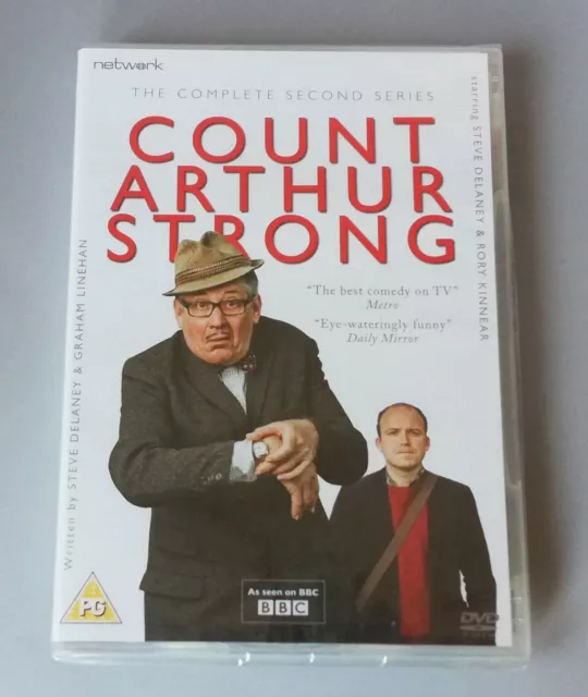 COUNT ARTHUR STRONG DVD: Complete Second/2nd Series 2/Two 2 Disc Set: New/Sealed