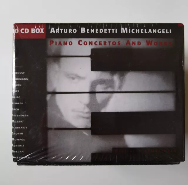 Arturo Benedetti Michelangeli Piano concertos and works 10cd box