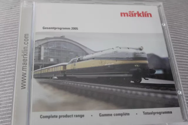 CD-ROM Gesamtprogramm Märklin 2005