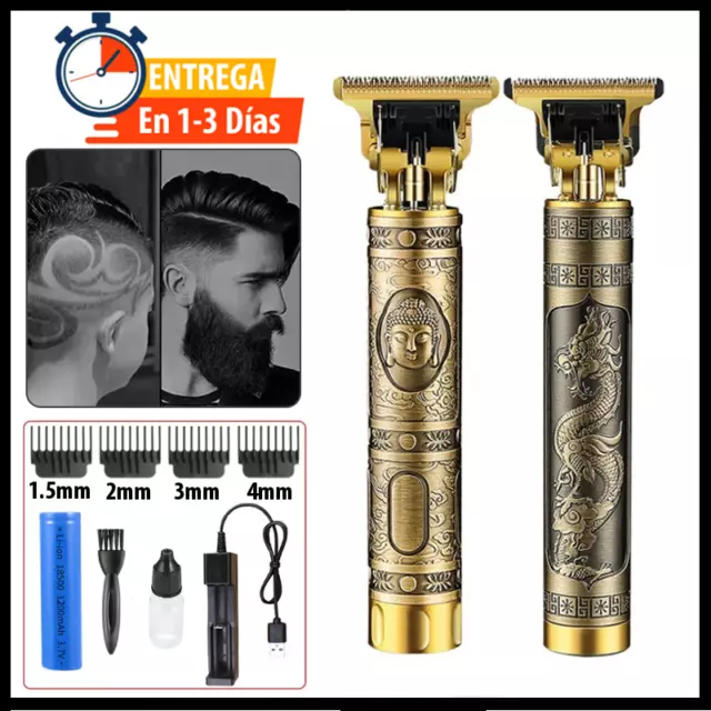 Cortapelos Inalámbrica Recargable, Maquina Corta pelo Maquinilla Cortapelo Barba