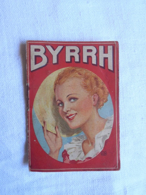 Carnet Byrrh Taffetas D Angleterre