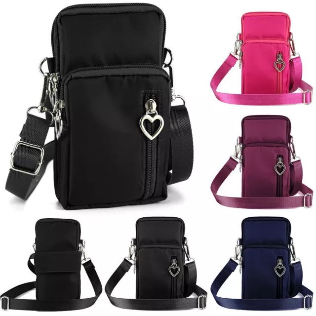 Small Womens Cell Phone Purse Wallet Handbag Case Shoulder Bag Cross-body Pouch